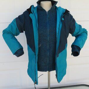 The North Face Two in One Jacket Removable Liner Hood Size Small